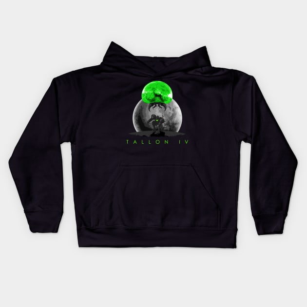 TALLON IV Kids Hoodie by dogeandpepe